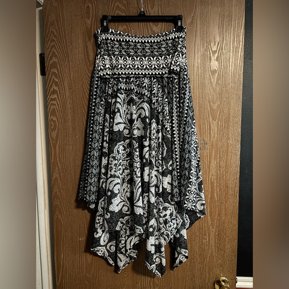 INC International Concepts Hand Kerchief Convertible Skirt/Dress.